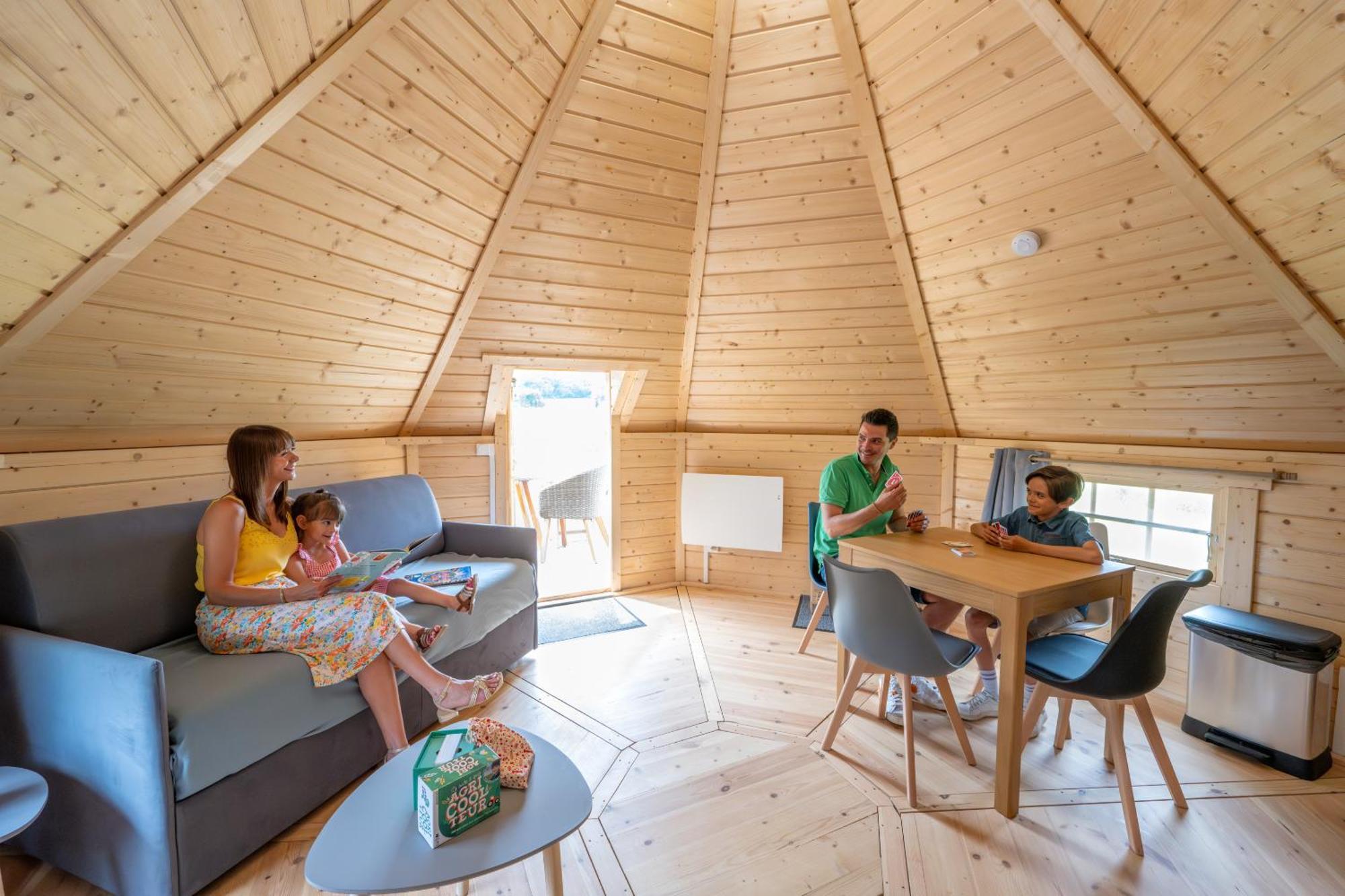 Logements Insolites A La Ferme - Yourte, Kota Ou Pod Farbus Rum bild