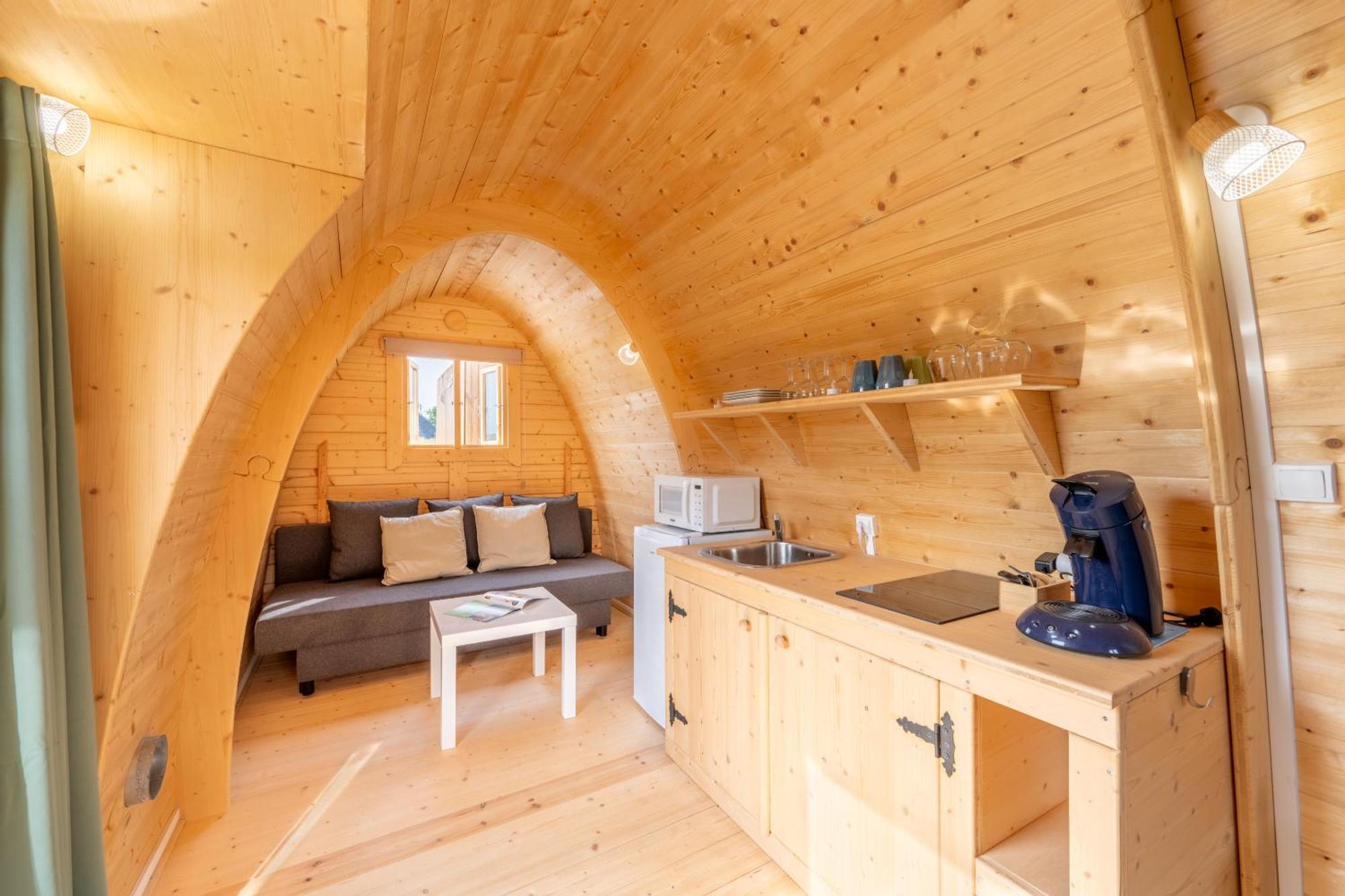 Logements Insolites A La Ferme - Yourte, Kota Ou Pod Farbus Rum bild