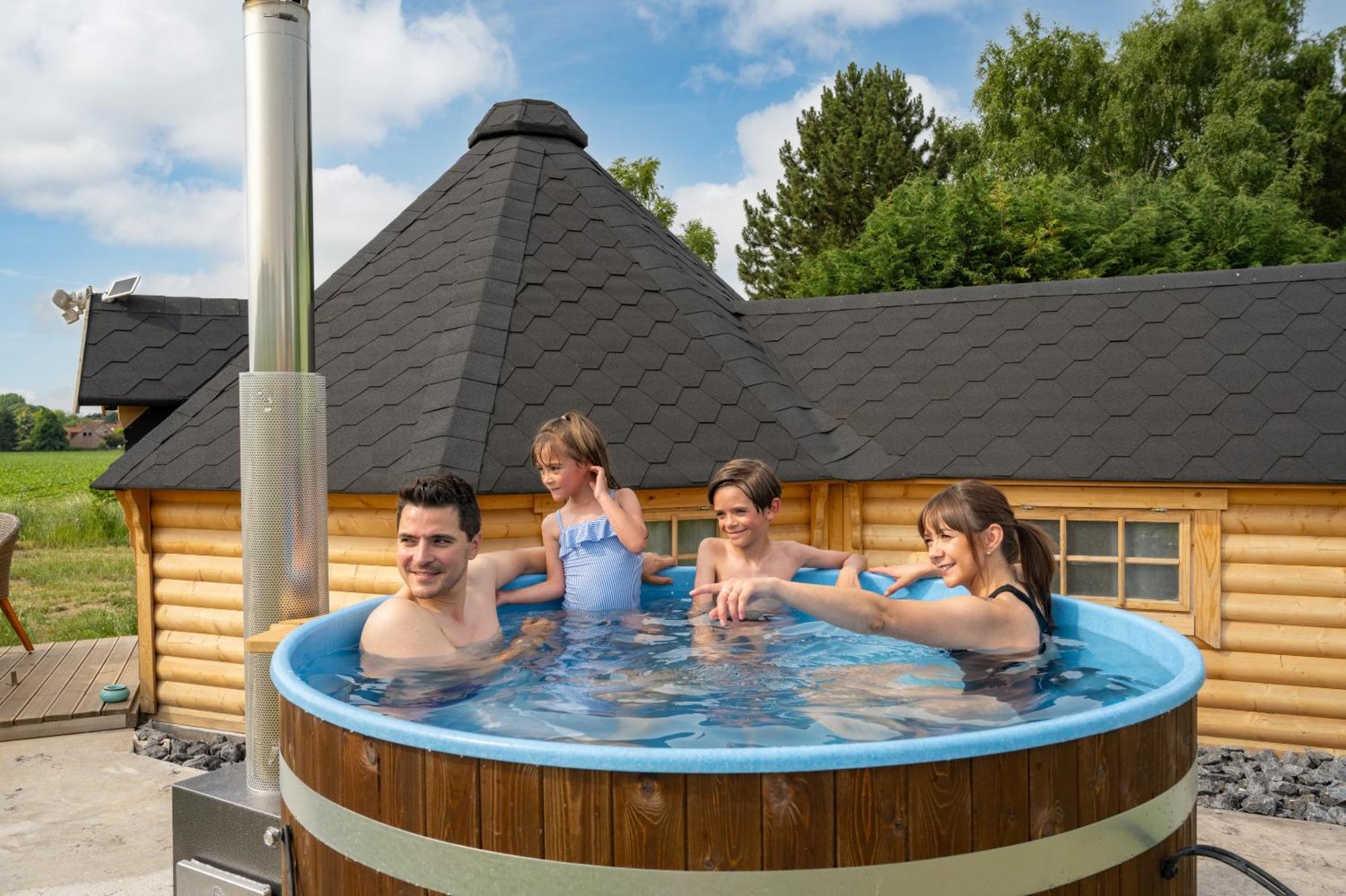 Logements Insolites A La Ferme - Yourte, Kota Ou Pod Farbus Rum bild